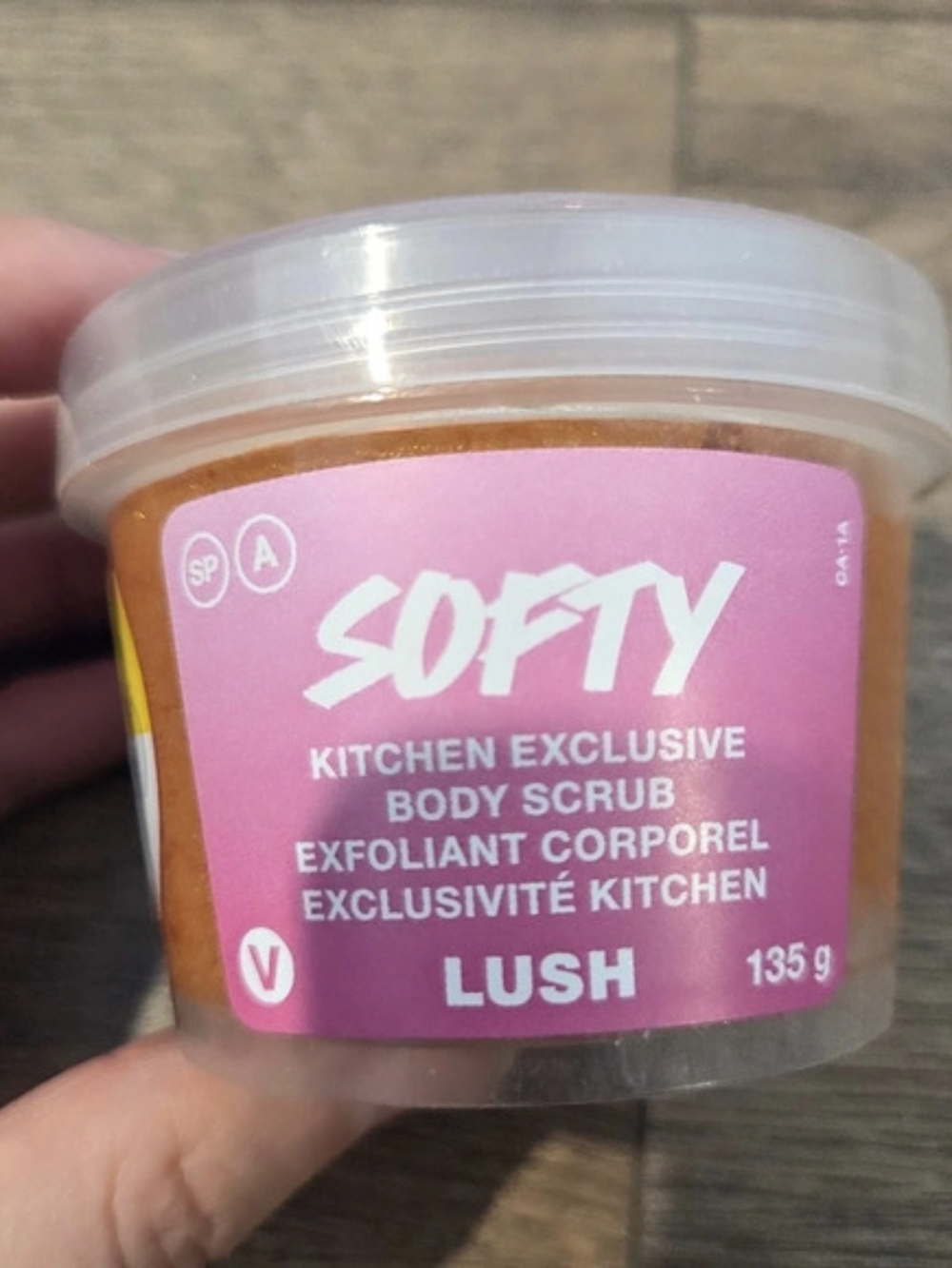 Lush Softy Body Scrub 135 g NWT
